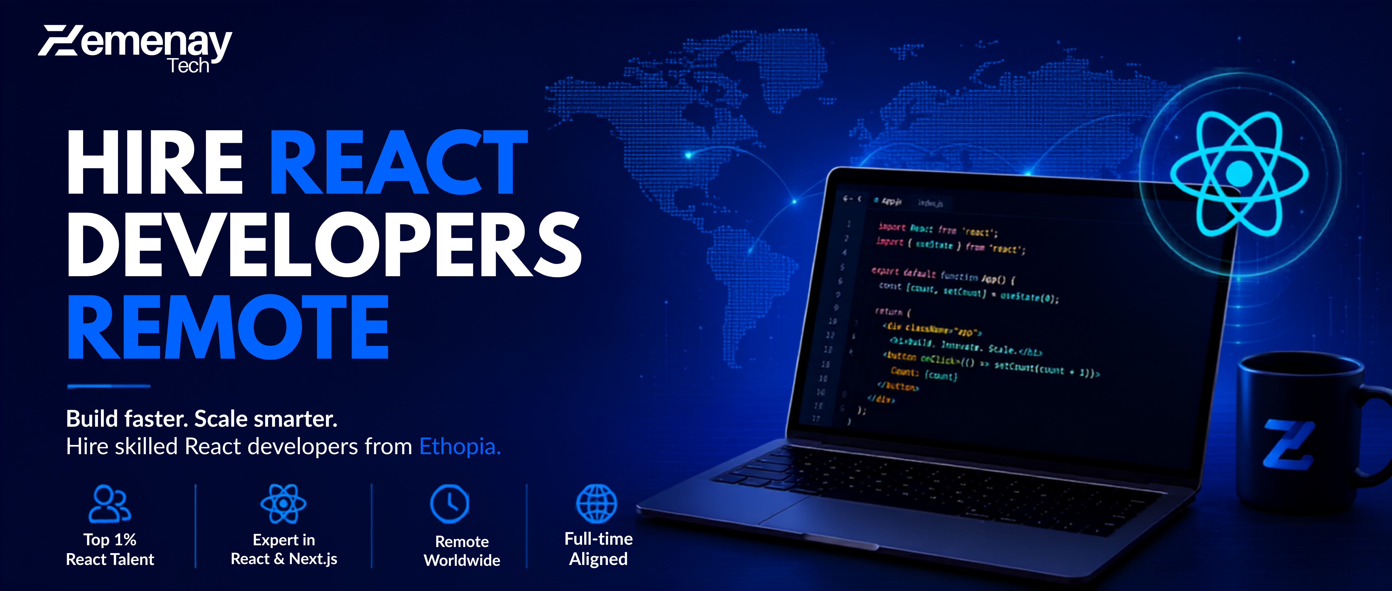 How to Hire React Developers Remotely: A No-Nonsense Guide for Engineering Leads