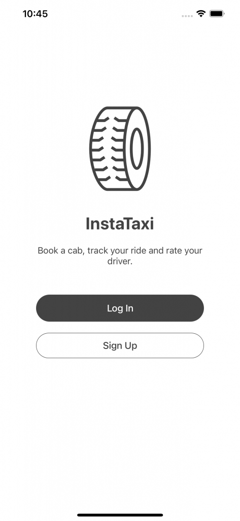 taxi_app screen 1